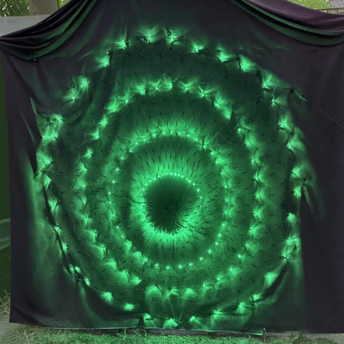 Round Green Net Light- 2m diameter