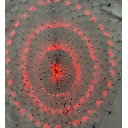 Round Red Net Light- 2m diameter