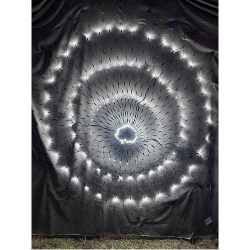 Round Cool White Net Light- 2m diameter