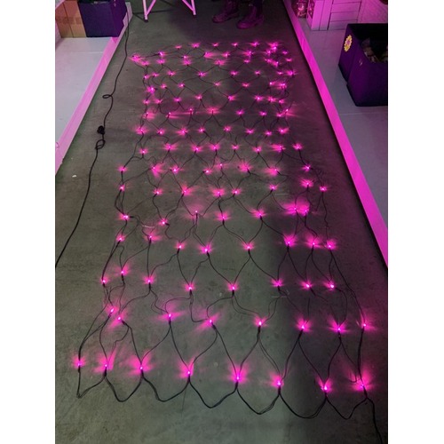 3m x 3m Pink LED Net Light