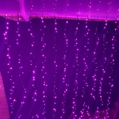Pink Curtain Light 3M x 2M 