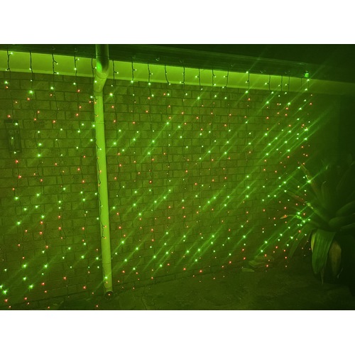 3m x 2m RGB Curtain with Remote