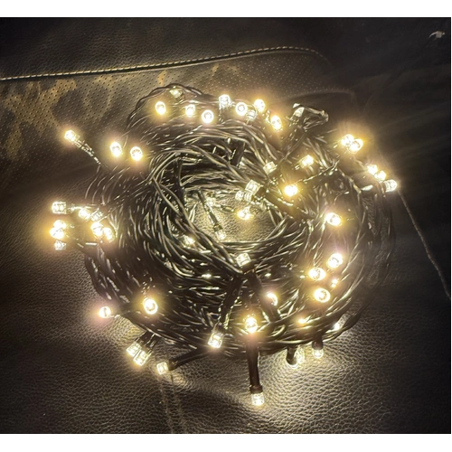10M Warm White String - cigarette lighter operated 12V