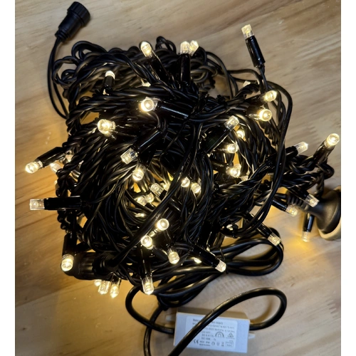 10M Connectable Warm White Waterproof String - 24V