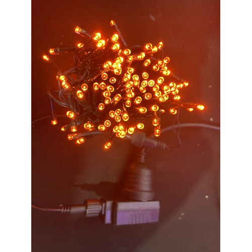 20m Orange LED String Light  - 12V