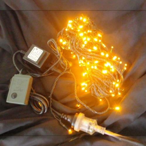 20m Yellow LED String   