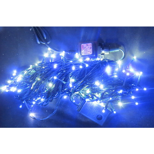 50m Blue and White LED Strings
