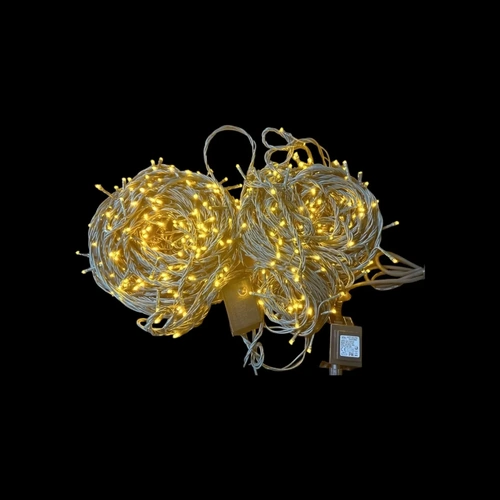 50m Yellow LED Strings 
