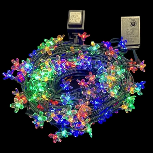 20M Multi LED String with Cherry Blossoms