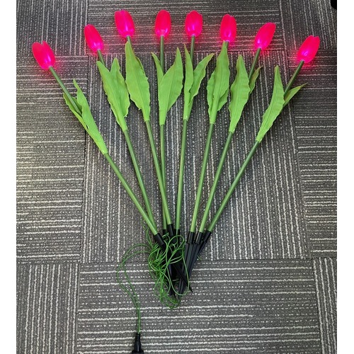 Set of 8 Pink Tulips PREORDER FOR 2025