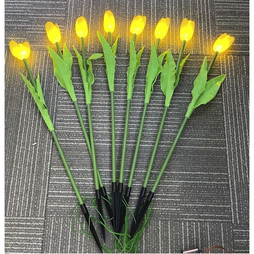 Set of 8 Yellow Tulips - PREORER FOR 2025