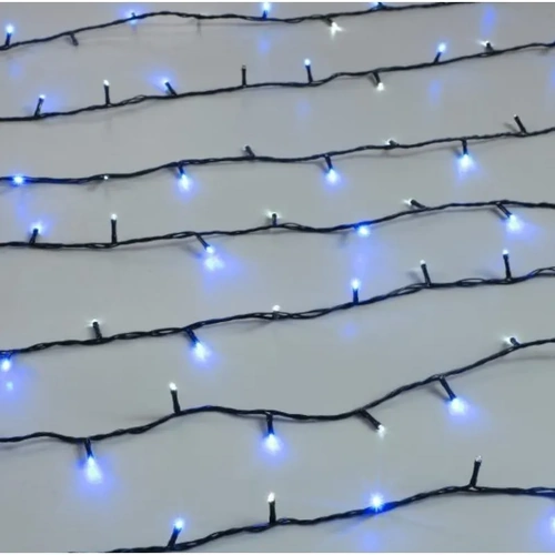 31.9m Blue with White Flicker String 