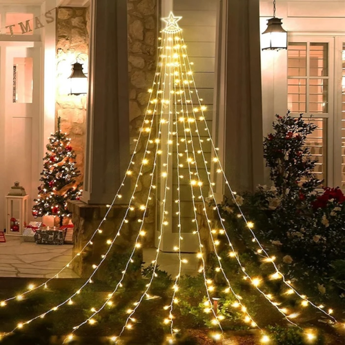 Waterfall Top Star Tree Topper