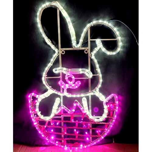 Rabbit in Easter Egg Rpe Light Motif - PREORDER FOR 2026