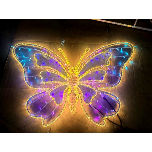 RGB Butterfly Rope Light Motif - PREORDER FOR 2026