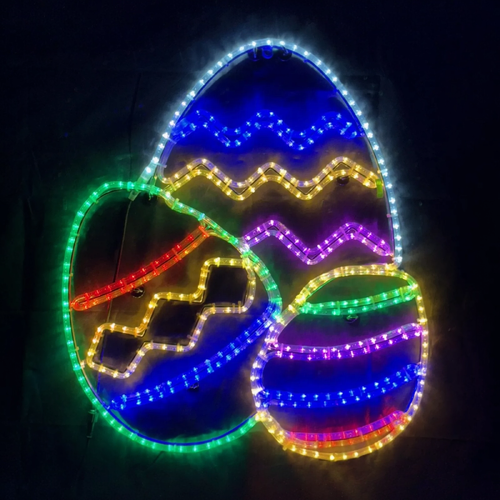 Easter Eggs Rope Light Motif