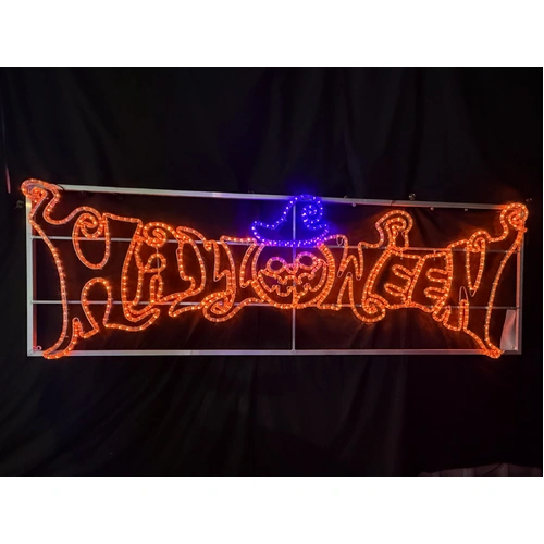 Large Halloween Rope Light Motif