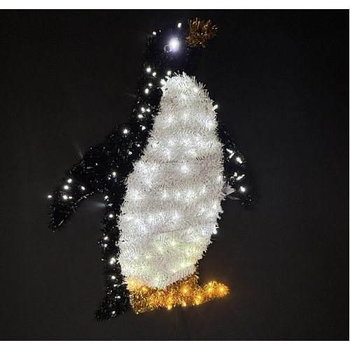 Right Black/White Penguin Motif