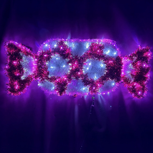 90cm Peppermint Fizz Candy Rope Light Motif