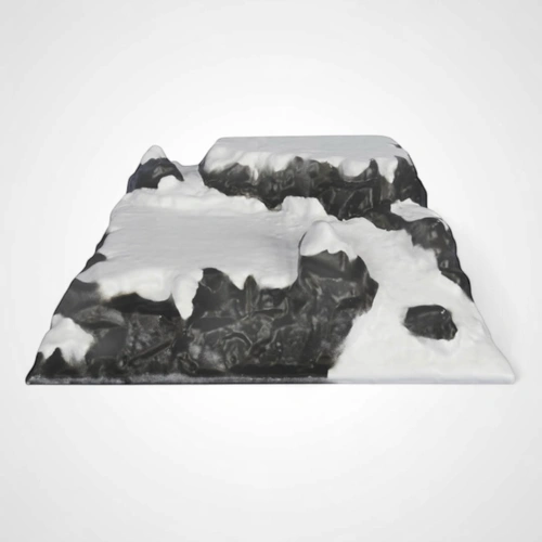 Christmas Village Mini Ski Run Base - PREORDER