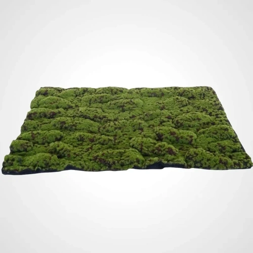Artificial Moss Mat Medium Green Brown- 