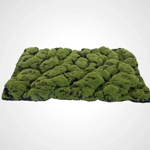 Artificial Moss Mat Coarse Green/Brown 