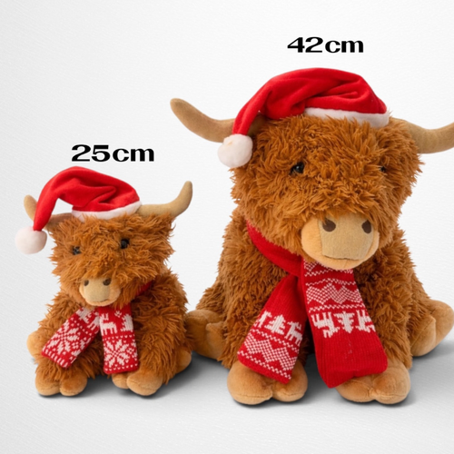 25cm Hamish The Christmas Cow