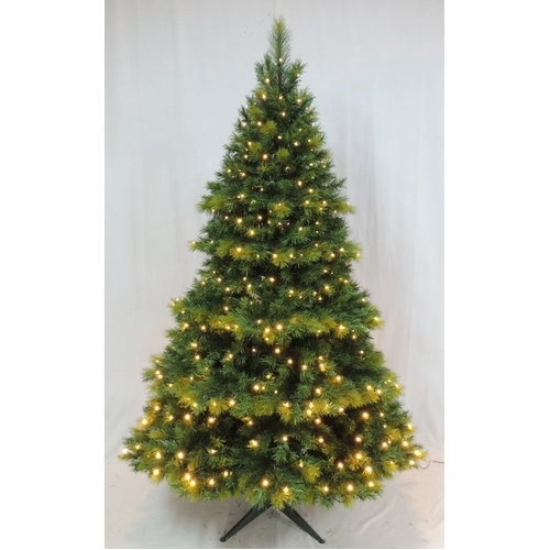  6'  Lit Oxford Spruce Christmas Tree- 350 Bulbs