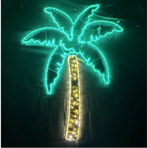 Palm Tree Rope Light Motif 
