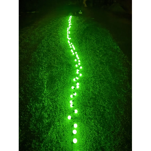 10M Intelligent Point Control RGB Festoon String