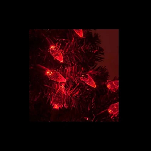 10m Red Pine Cone String