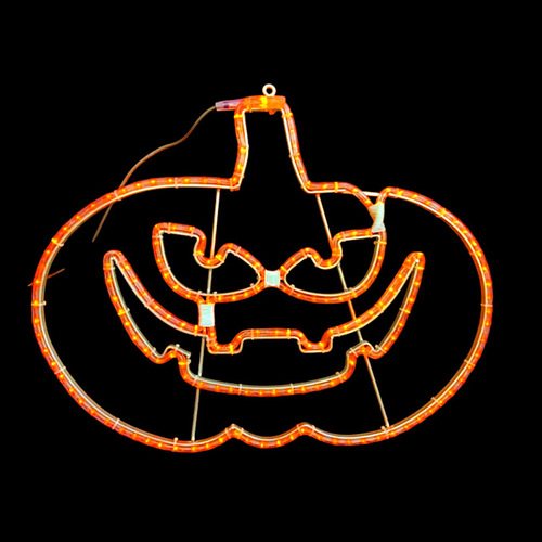 80cm Pumpkin Halloween Rope Light Motif