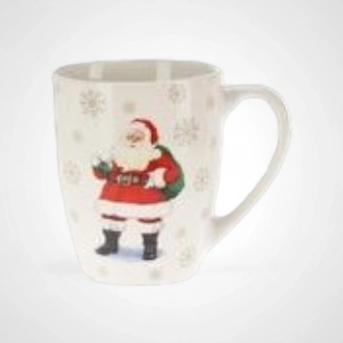340ml Porcelain Santa Mug C