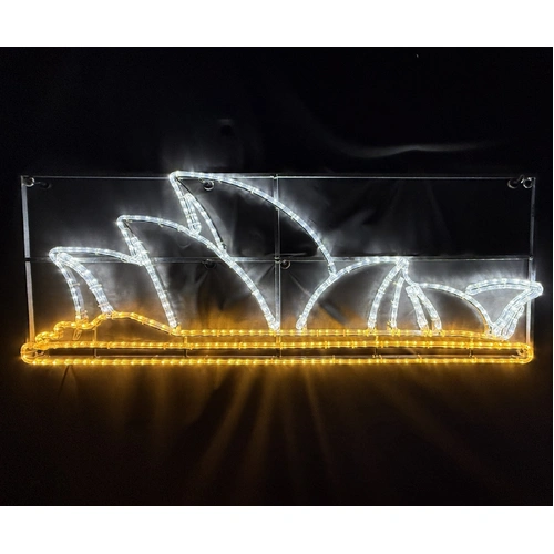 Sydney Opera House Rope Light Motif