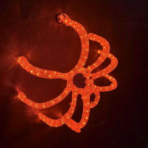  3D Spider Halloween Rope Light Motif 