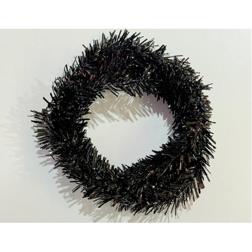 Black PVC Wire Tinsel-  5m