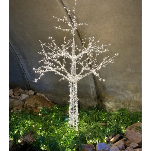 LED White 3D Tree 