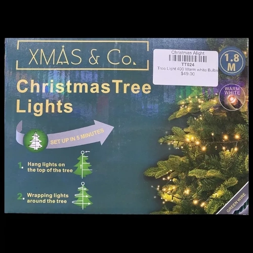 Tree Light 400 Warm white Bulbs