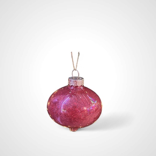 Sparkle Red Bulb Tree Bauble