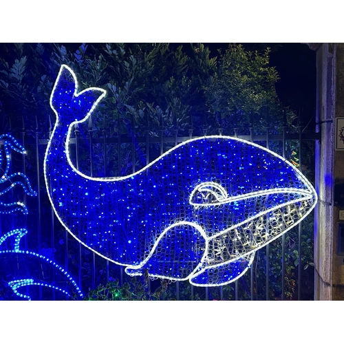 Whale Rope Light Motif- 2m  
