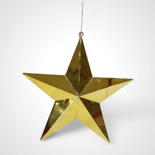 40cm Gold Outdoor Star - avail October 2024
