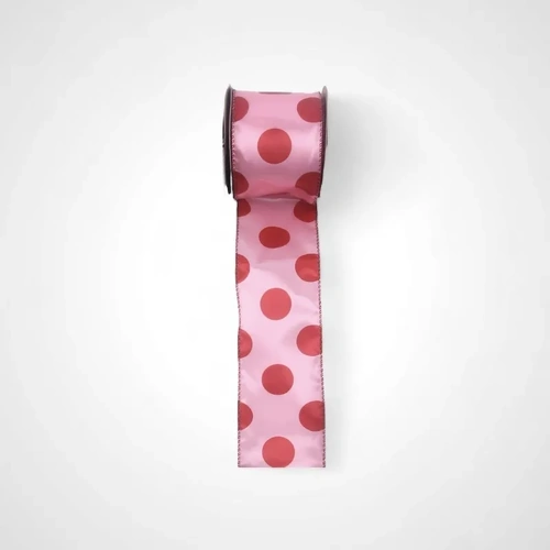 Pink Ribbon & Red Dots