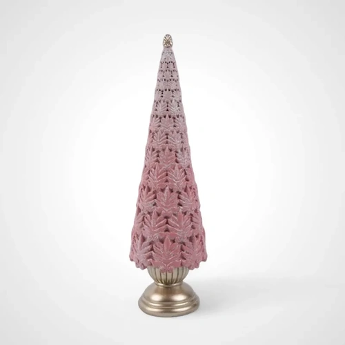 35cm Pink Resin Tree
