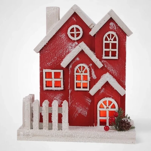 Christmas House with Light