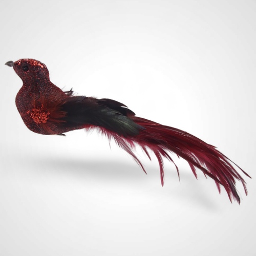 Red Bird with clip