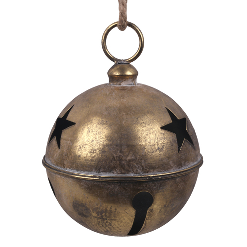 Gold Antique Metal Bell 24cm
