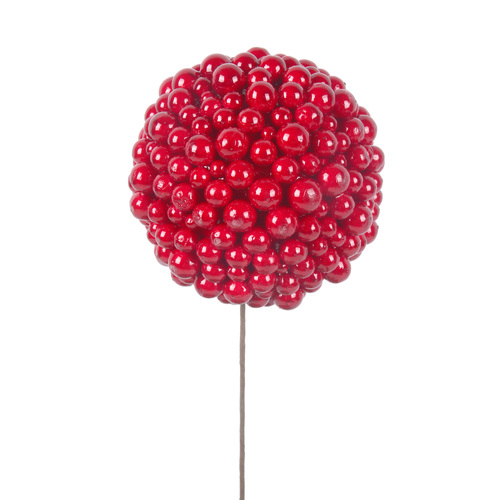Hanging 12cm Red Berry Ball