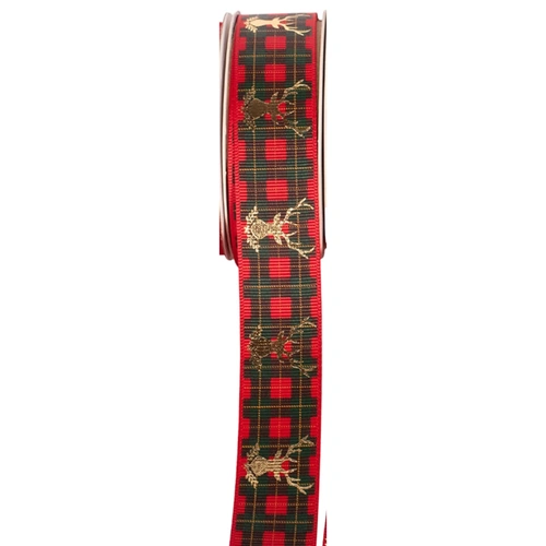 5m Berry Christmas Ribbon (B)