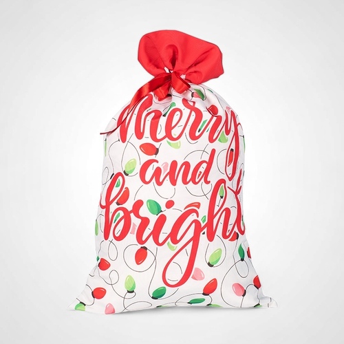 Merry & Bright Santa Sack