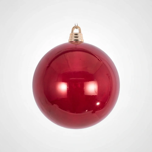 30cm Pearl Red Bauble